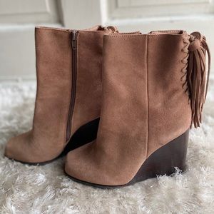 Jeffrey Campbell Suede Heels/Booties